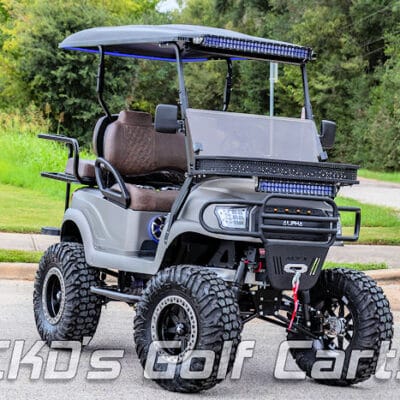 Custom 2018 Club Car Precedent Alpha 'Monster' Gas Powered Four-Passenger
