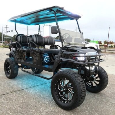 Custom 2015 Club Car Precedent Alpha 'Monster' Gas Powered Six-Passenger