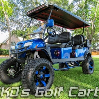 Custom 2019 Club Car Onward 'Monster' Gas Powered Six-Passenger