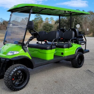 2022 Lime Green Advanced EV Limo