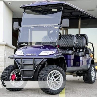 2022 Metallic Blue Advanced EV Limo