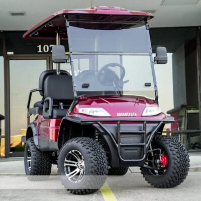 2023 Metallic Burgundy Advanced EV