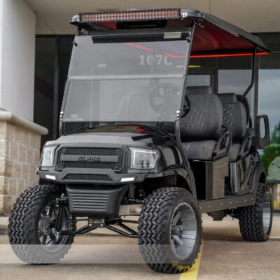 2018 Black Club Car Alpha Limo