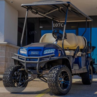 2022 Metallic Blue Club Car Onward