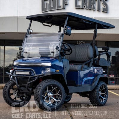2025 Denago Nomad XL Lithium Golf Cart – Navy Blue