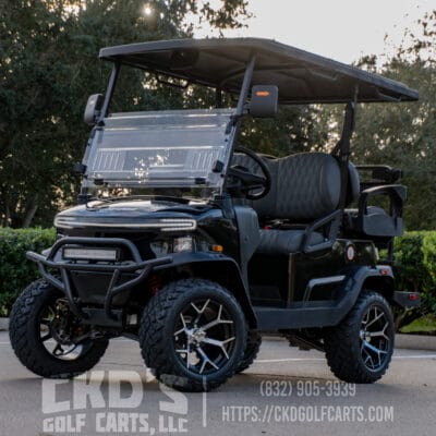2025 Denago Nomad XL Lithium Golf Cart – Black