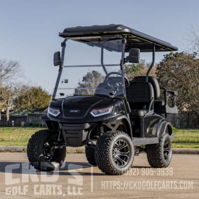 2024 Madjax E-Series 4-Passenger Lithium Powered Golf Cart – Black