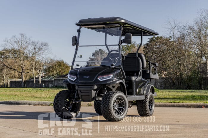 2024 Madjax E-Series 4-Passenger Lithium Powered Golf Cart – Black
