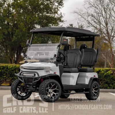 2025 Denago Rover XL Lithium Golf Cart - White