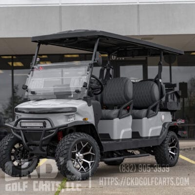 2025 Denago Rover XL-6 Lithium Golf Cart - Gray