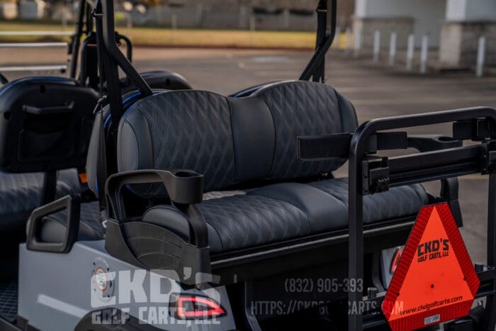 2026 Denago Rover XL-6 Lithium Golf Cart - White - CKD's Golf Carts